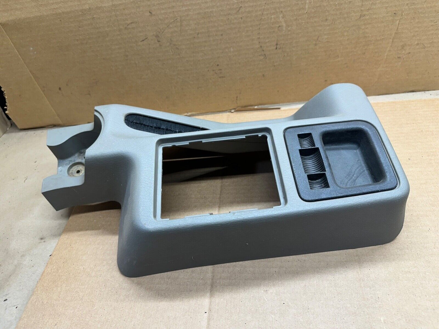 97-06 Jeep TJ Khaki Center Console Wrangler Front Half Factory OEM Cup Holder OE