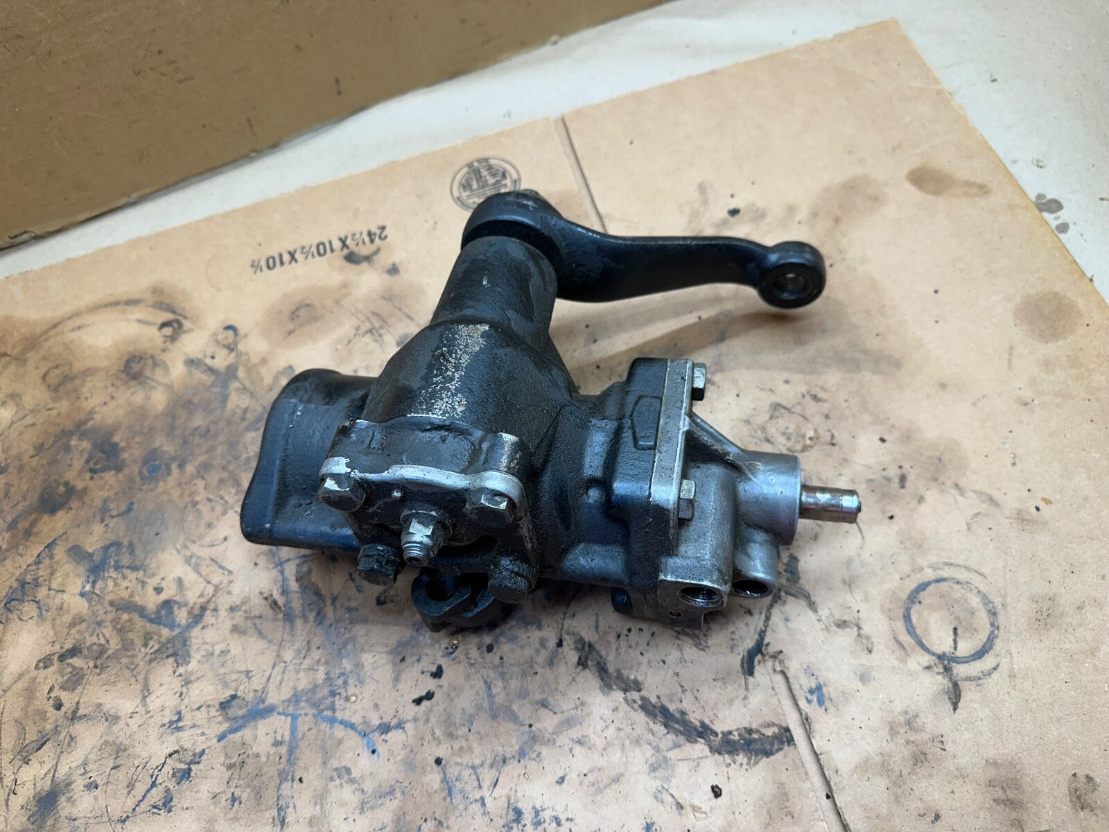 DELPHI CONVERSION Power Steering Gear Box Gearbox 2003 Dodge Ram 2500 3500 4WD