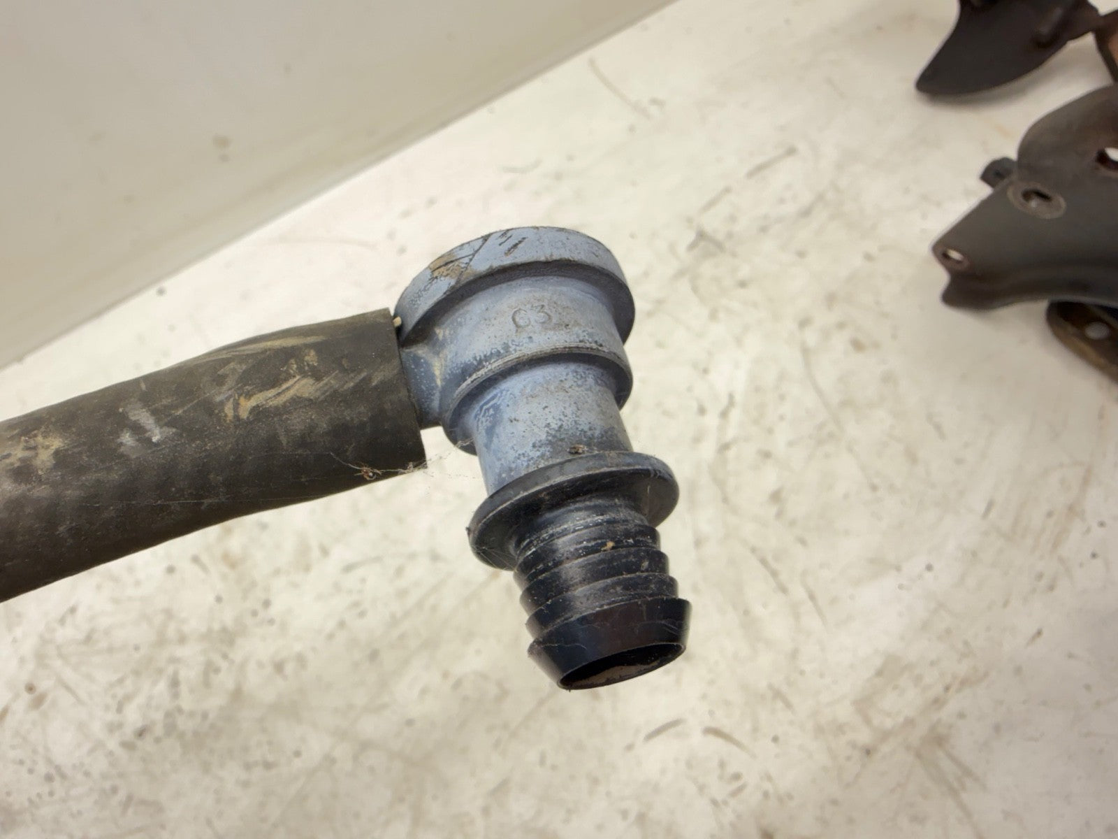 Jeep Wrangler YJ Brake Booster Check Valve Hose Line 87-95 Rubber Factory OEM