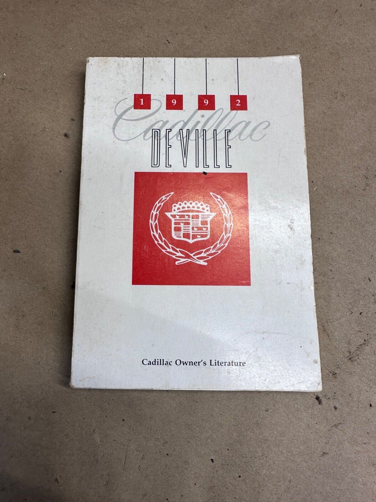 1992 Cadillac Deville Owners Manual User Guide Reference Operator Book Fuses