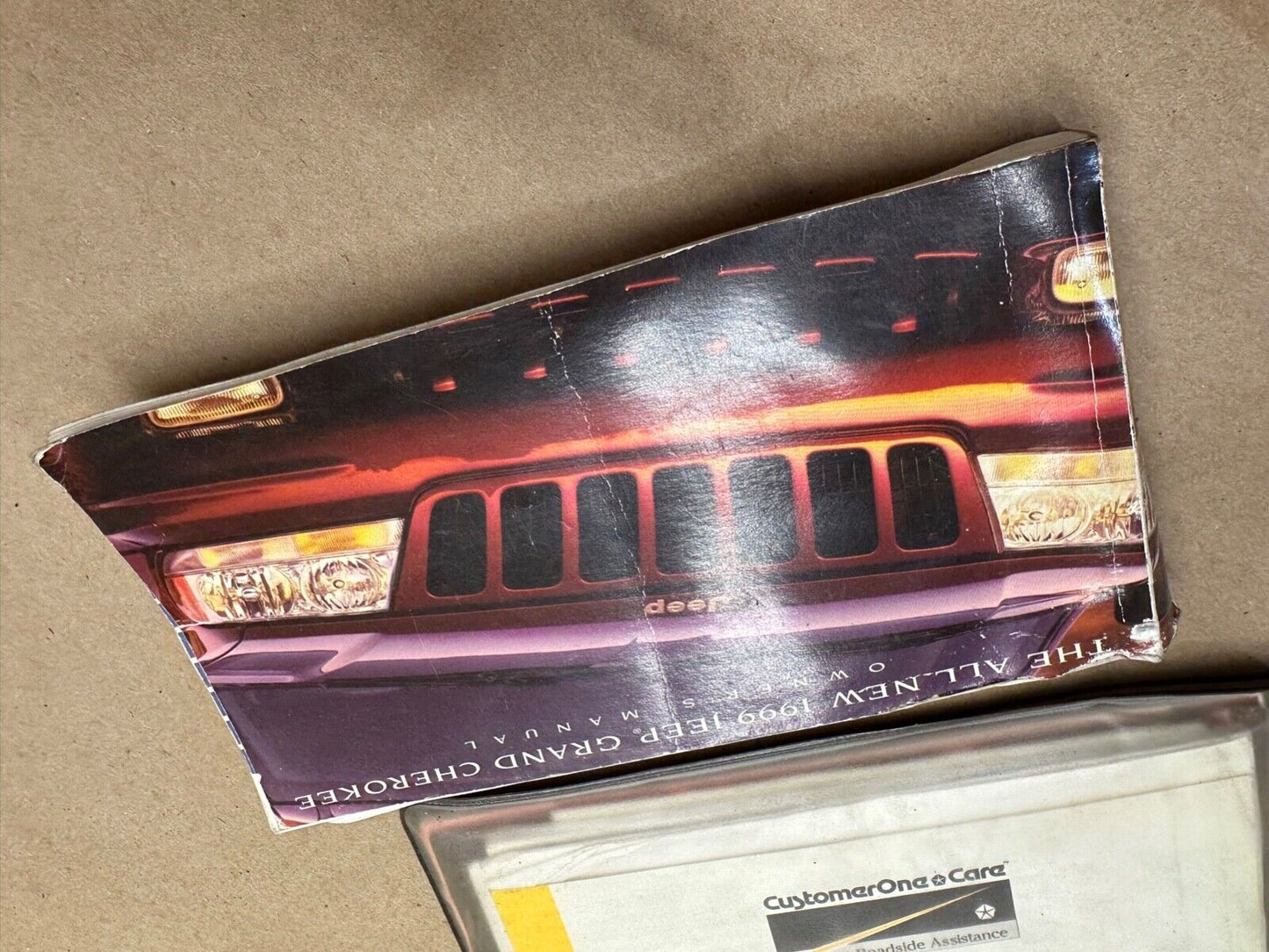 1999 Jeep Grand Cherokee WJ Owners Manual Pouch Booklets Owner's Paperwork 99