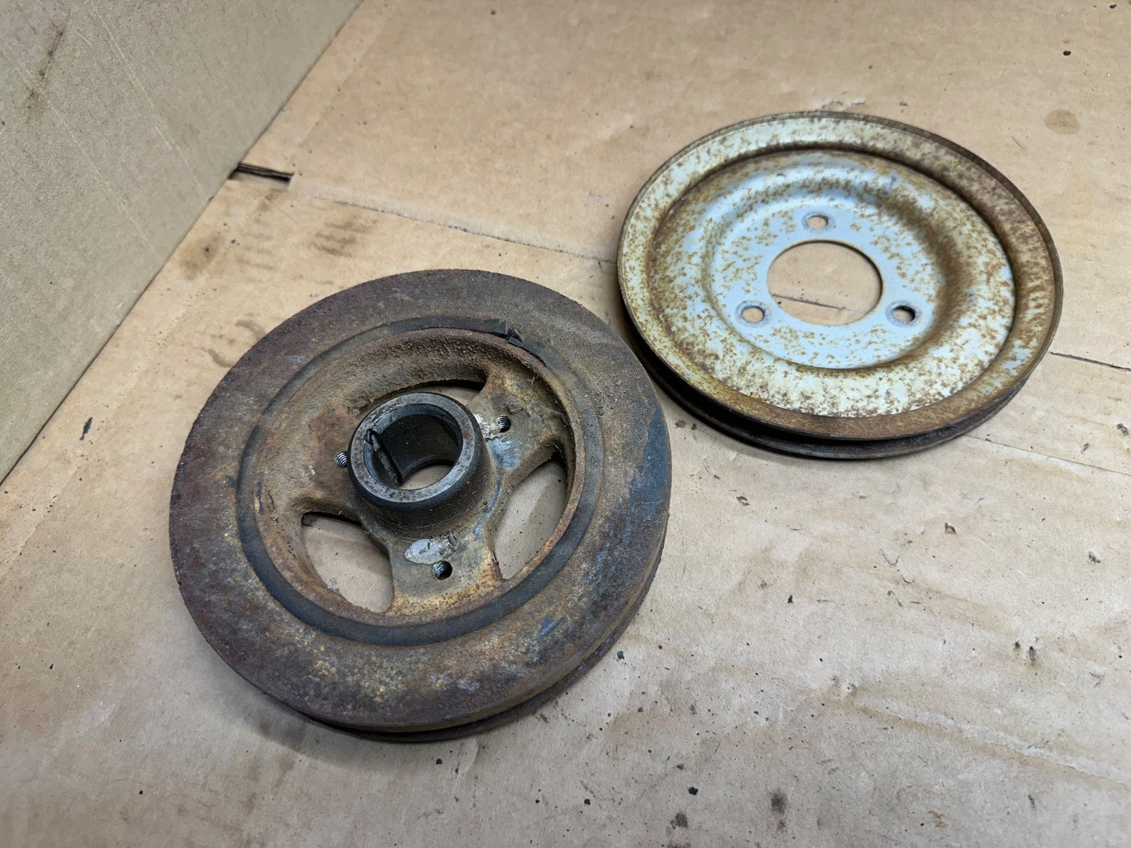 76-86 Jeep CJ7 CJ8 CJ5 Crank Pulley Balancer 4.2L Engine OEM Stock Factory 258ci