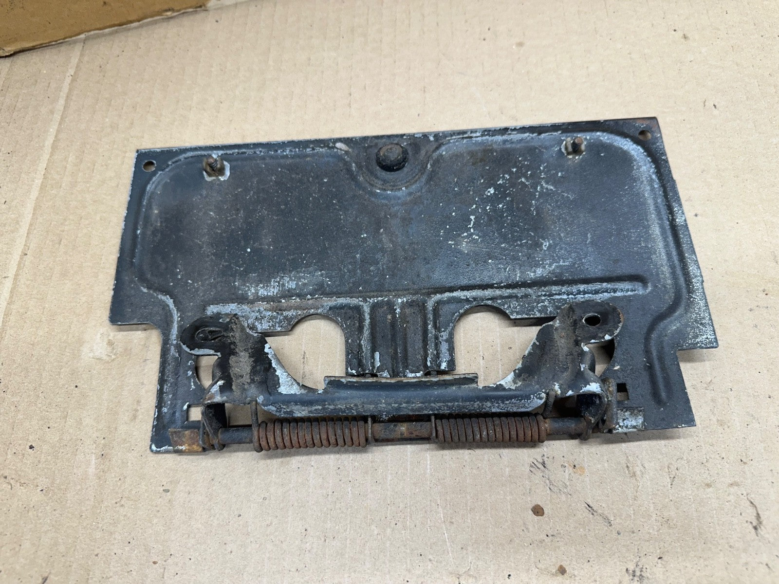 Jeep Wrangler YJ 87-95 Rear License Plate Mount Tag Bracket Factory OEM Gas Flap