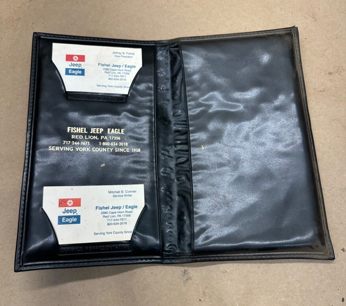 Jeep Wrangler Owner's Owners Manual FOLDER ONLY Red Lion PA Fishel Chrysler