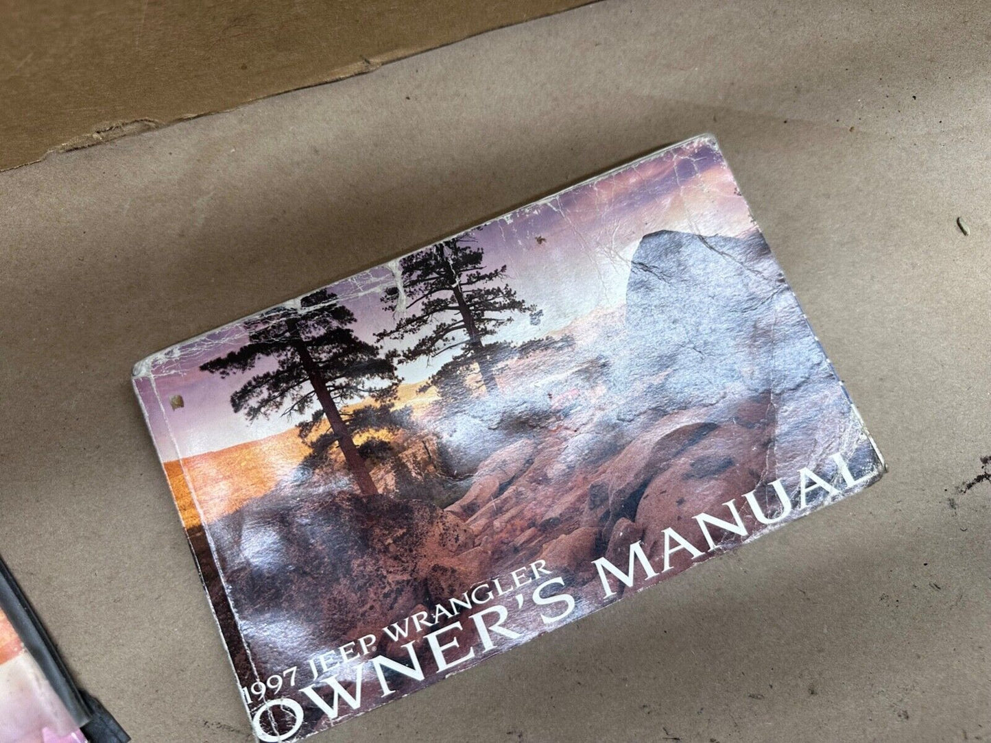 97 1997 Jeep Wrangler TJ OEM OWNER'S MANUAL ORIGINAL Warranty Information Owners