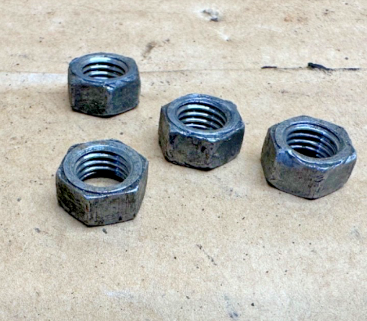 76-90 Jeep YJ CJ Wrangler 2 Barrel Carburetor Carb NUTS Hardware Factory OEM