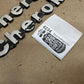 84-96 Jeep Cherokee XJ Fender Emblem Badge 55295252 8 Inch Metal OEM Factory PIN
