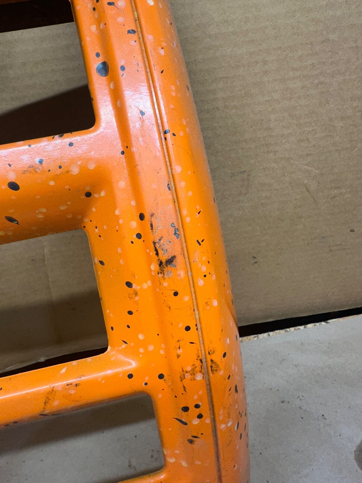 97-01 Jeep Cherokee XJ Dash Center Radio Bezel Trim OEM Painted Orange Surround