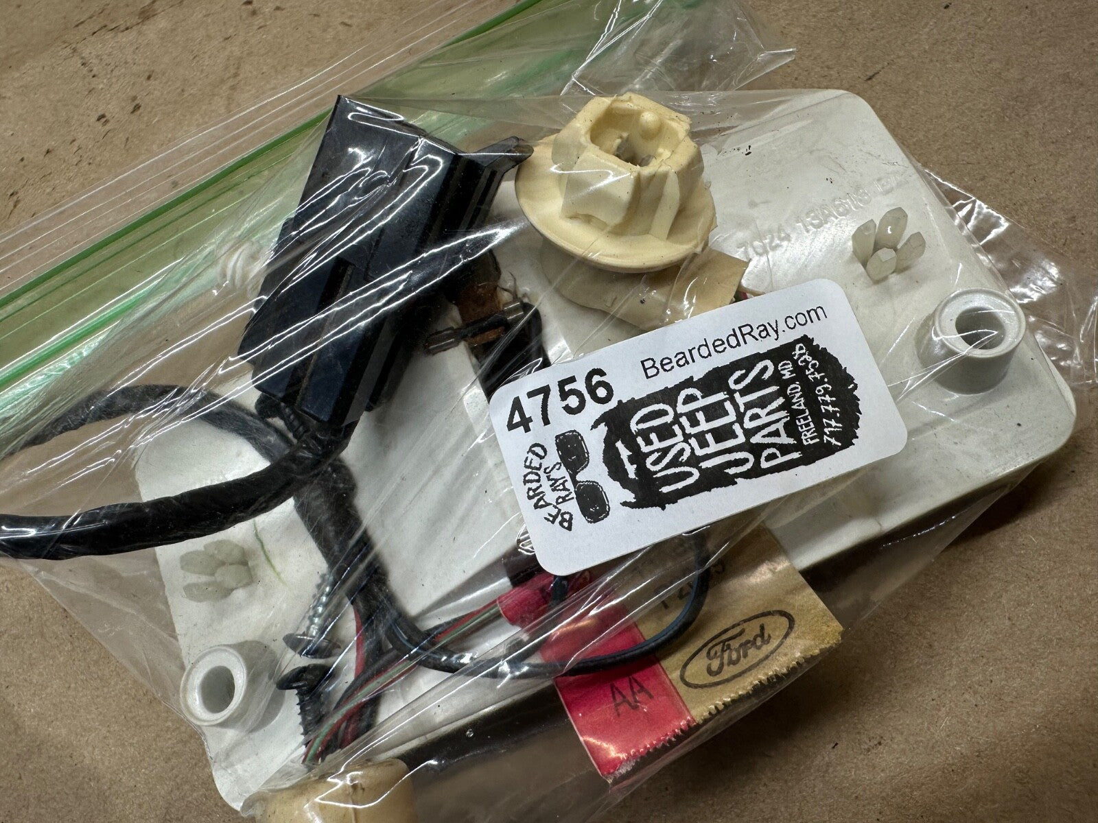 Factory 07-24 Ford Econoline Rear Interior Cargo Lamp Third Brake Light Wiring