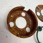 87-95 Jeep Wrangler YJ Cherokee XJ Tan Steering Wheel Horn Cap Button Hardware
