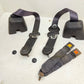 92-95 Wrangler Jeep YJ REAR SEAT BELTS SHOULDER BELT FEMALE BUCKLE BACK Set OEM