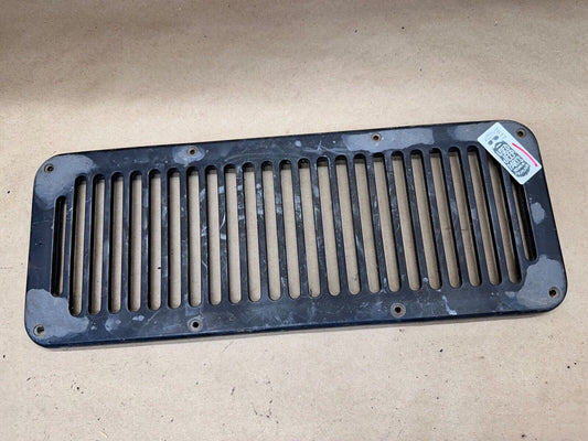 87-95 Wrangler Jeep YJ Cowl Vent Black Plastic Factory 8 Hole OEM 5462438 Eight