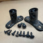 98-02 Jeep Wrangler TJ Roll Bar Sport Bar Extensions Windshield Bracket w/ Bolts