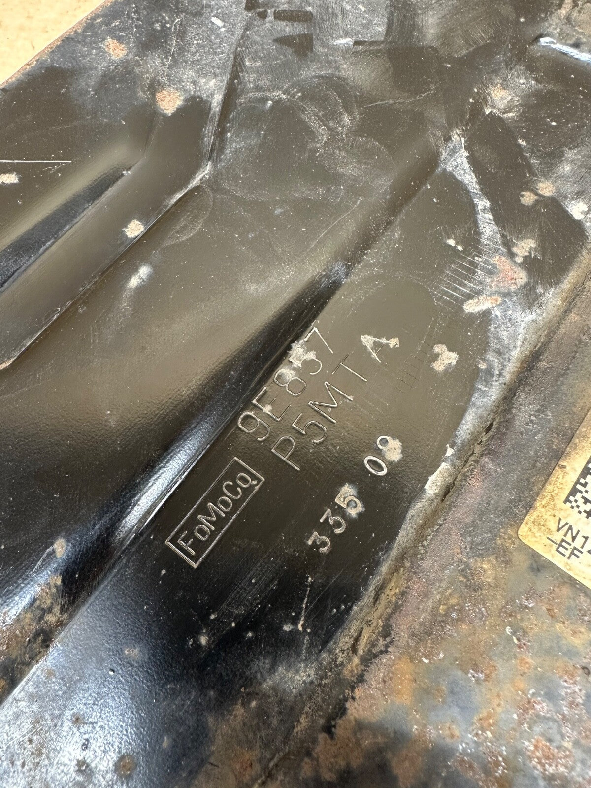 08-14 E250 E350 Evap Canister Mounting Bracket Econoline Van Extended 9e857-p5mt