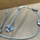 97-01 Jeep Cherokee XJ 2 Door Left Manual Window Regulator Crank Driver Slide OE