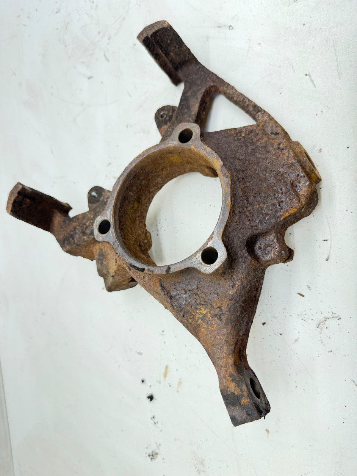 90-06 Jeep Wrangler TJ YJ Dana 30 Front Axle Left Drivers Spindle Knuckle NO ABS