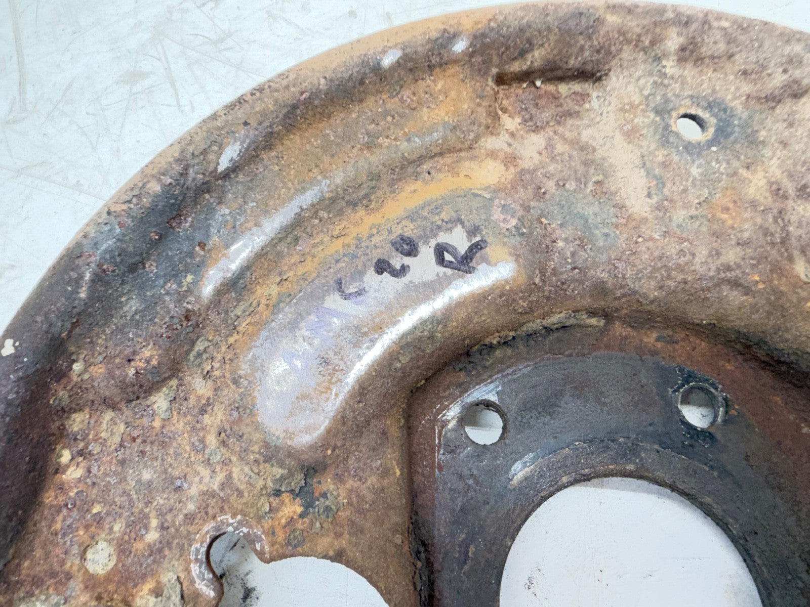 JEEP CJ 1978-1986 10" Brake AMC 20 Passenger Right SIDE DRUM BRAKE BACKING PLATE