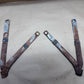 86-91 Jeep Grand Wagoneer Rear Tailgate Support Arms Set Pair Strap FSJ Cherokee