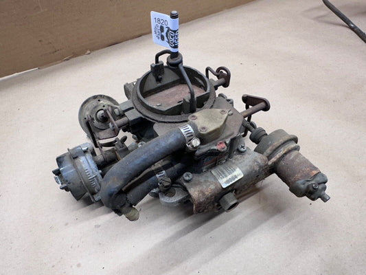 76-90 Jeep YJ CJ Carter BBD 2 Barrel Carburetor Carb 4.2L Wrangler 4.2 L 258 OEM