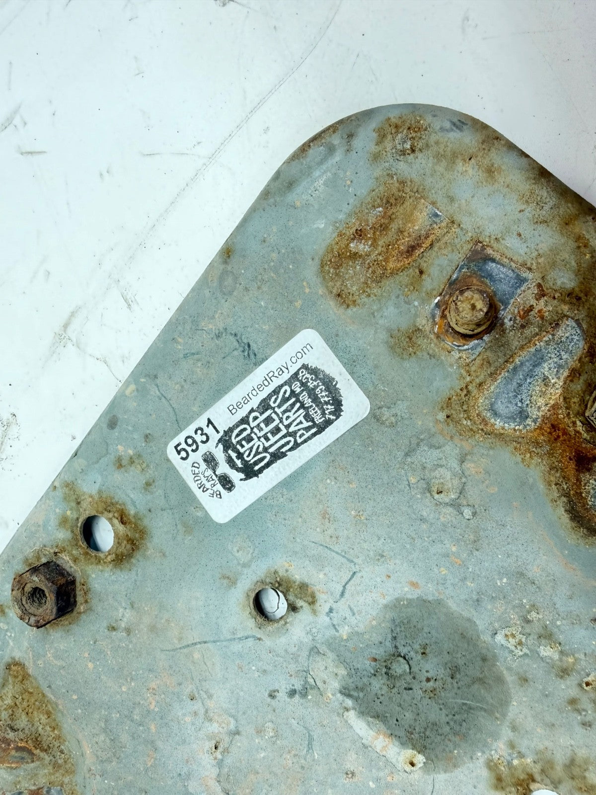 Jeep Wrangler TJ Fender Tray ABS Mount Support Plate Driver Side 97-06 OEM
