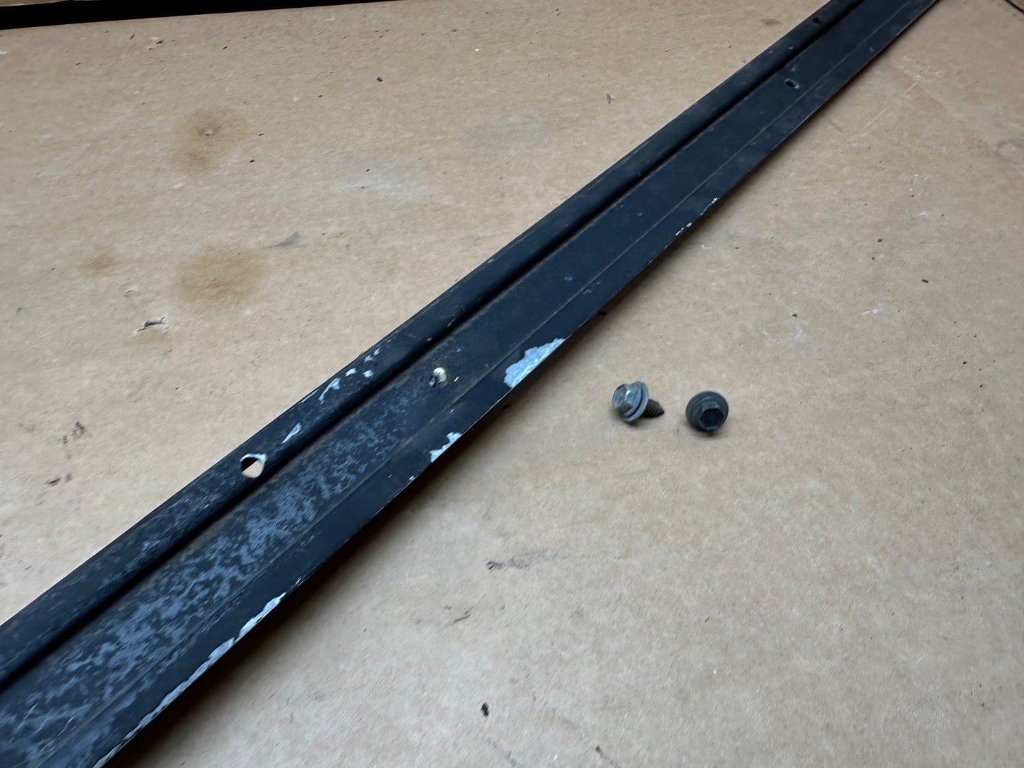 87-95 Jeep Wrangler YJ Front Bumper Frame Cover Brake Line Bracket 32.5" Brace