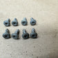 87-95 Jeep Wrangler YJ Sunvisor Sun Visor Bolt Set Factory OEM Hardware SCREWS