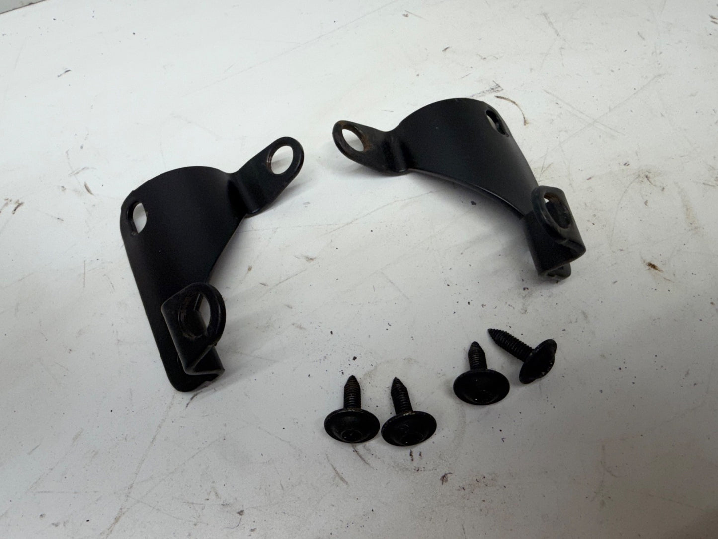 97-02 Jeep Wrangler TJ Soft Top to Roll Bar Brackets Roll Bar Mount Bow OEM Set