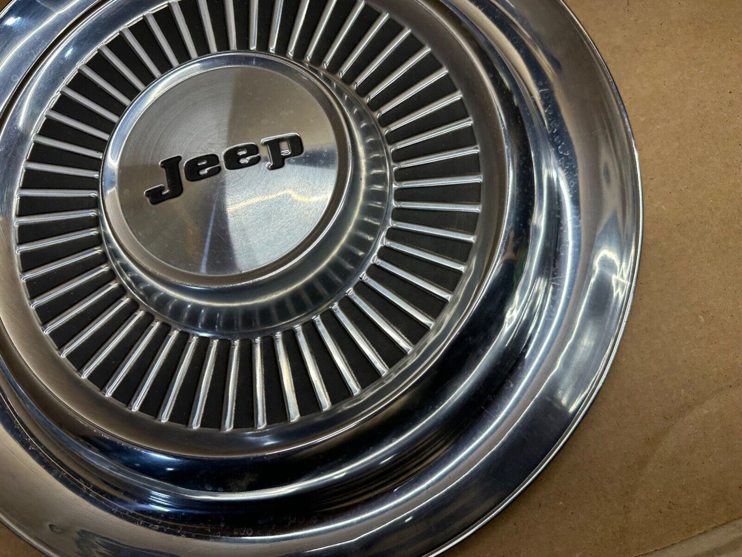 Rare Old Vintage Antique Jeep Jeepster Wheel Cover Hubcap Hub Cap 60s 70s OEM