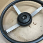 84-96 Jeep Cherokee Wrangler XJ YJ MJ Comanche 3 Spoke Steering Wheel Grey Gray