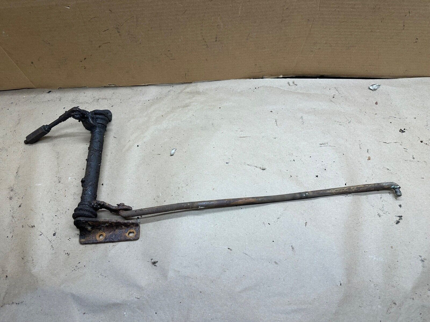 76-86 Jeep CJ OEM Clutch Bar Cross Shaft Bell Crank Bellcrank Linkage -READ AD-