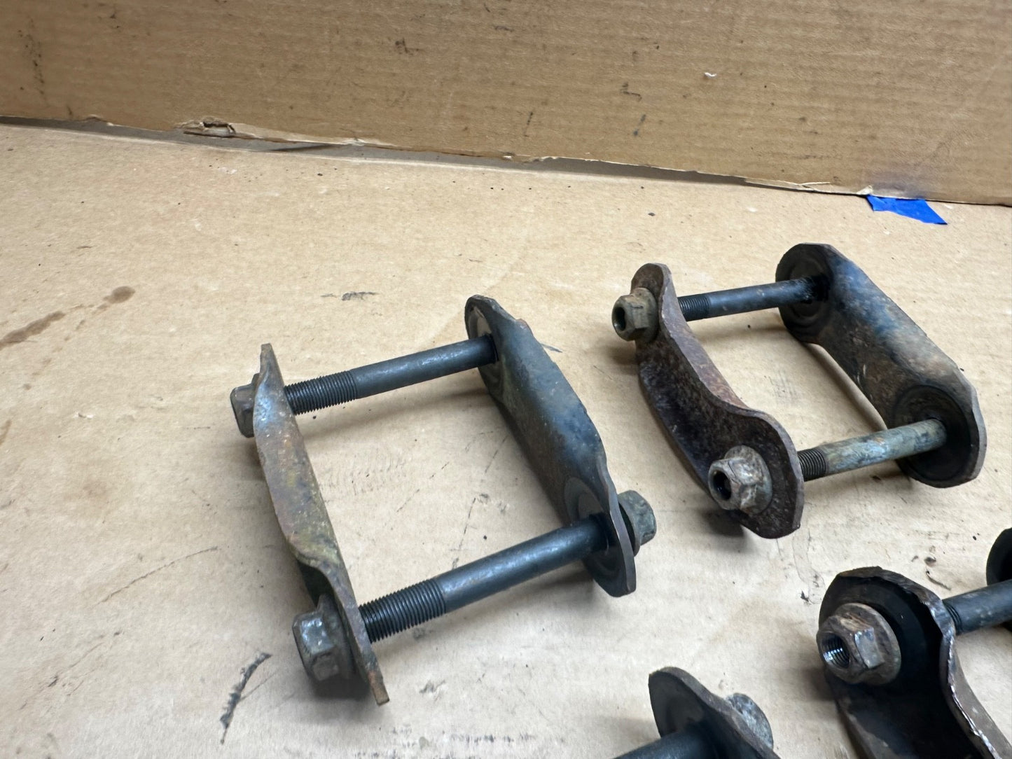 87-95 Jeep Wrangler YJ Shackles Shackle Front Rear Leaf Spring OEM Factory Stock