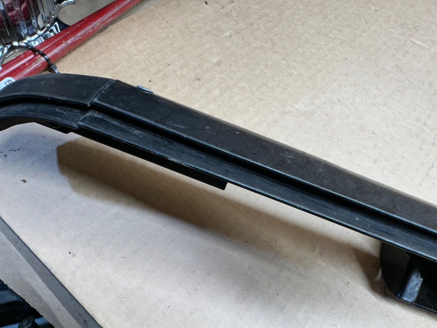 97-06 Jeep TJ Wrangler Aftermarket Windshield Channel Header Bar Soft Bikini Top