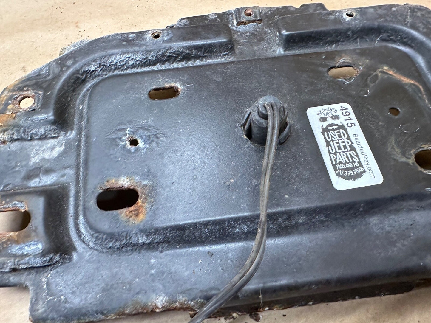 Jeep TJ Wrangler OEM Battery Tray 2005 2006 05-06 Mount Temperature Sensor Clamp