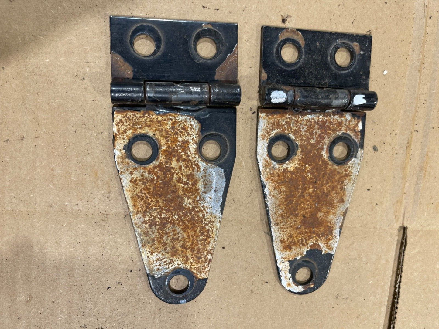 76-95 Jeep Wrangler YJ CJ Hood Hinges Hinge Set OEM FACTORY Bonnet