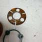 87-95 Jeep Wrangler YJ Cherokee XJ Tan Steering Wheel Horn Cap Button Hardware