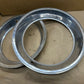 Set of 4 Jeep Cherokee XJ Wrangler YJ TJ OEM Chrome Trim Beauty Ring Wheel 15"