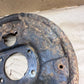 84-90 Jeep Cherokee XJ Wrangler YJ Left Backing Plate Rear Axle Dana 35 Bendix