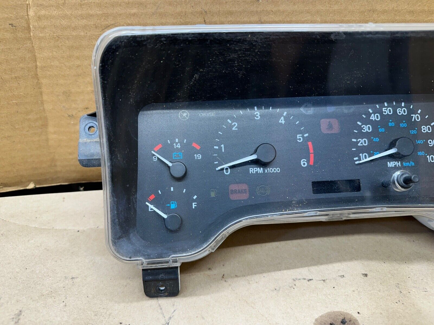 97-00 Jeep Wrangler TJ SPEEDOMETER CLUSTER Dash ANY MILE Speedo Gauge Instrument