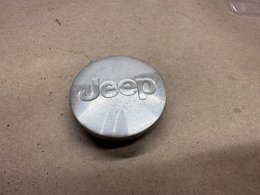 Jeep Wrangler Commander Patriot Aluminum Wheel Center Cap Mopar 52090402AA OEM