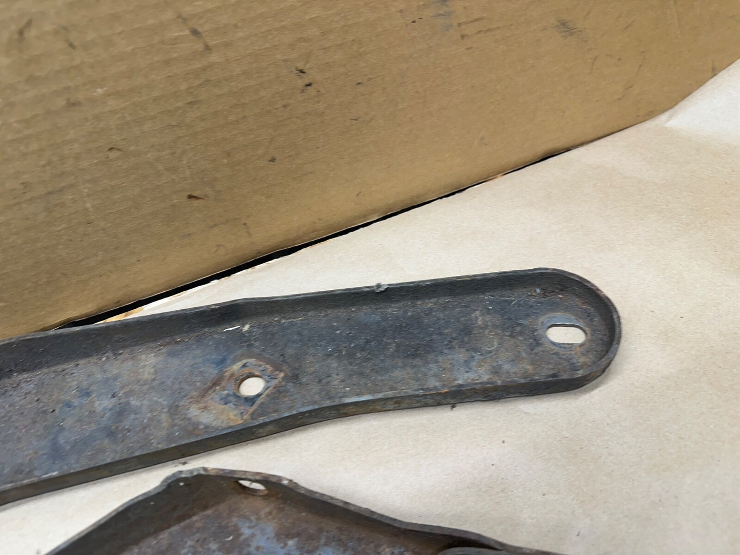 1967 AMC Rambler Rebel Rear Bumper Mount Bracket Sedan Factory 67 Rambler Back