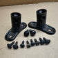 98-02 Jeep Wrangler TJ Roll Bar Sport Bar Extensions Windshield Bracket w/ Bolts