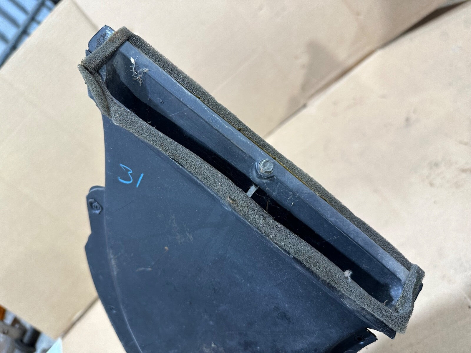 87-95 Jeep Wrangler YJ Heater Defrost Duct Y Pipe Vent Heat Windshield deflector