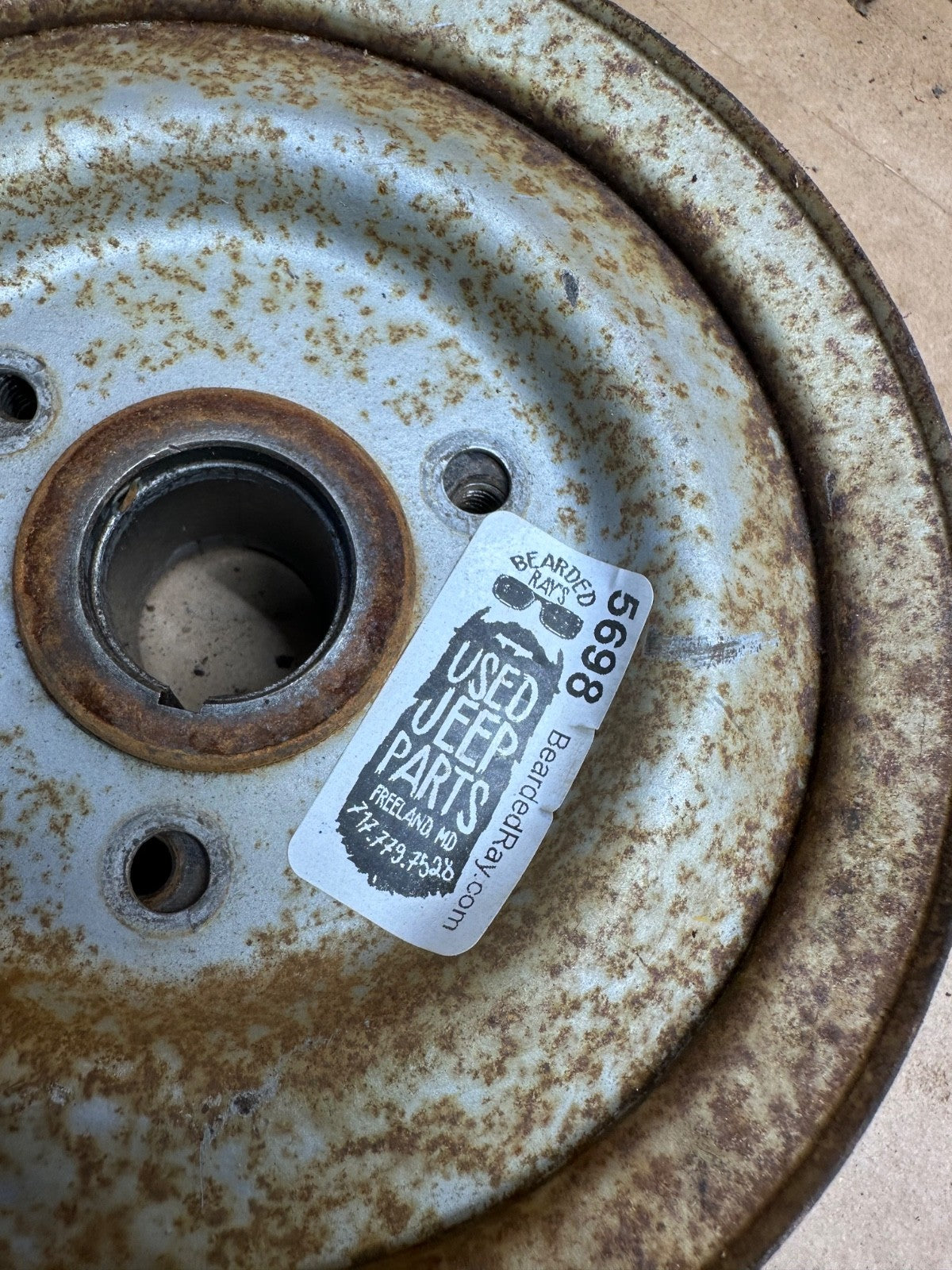 76-86 Jeep CJ7 CJ8 CJ5 Crank Pulley Balancer 4.2L Engine OEM Stock Factory 258ci