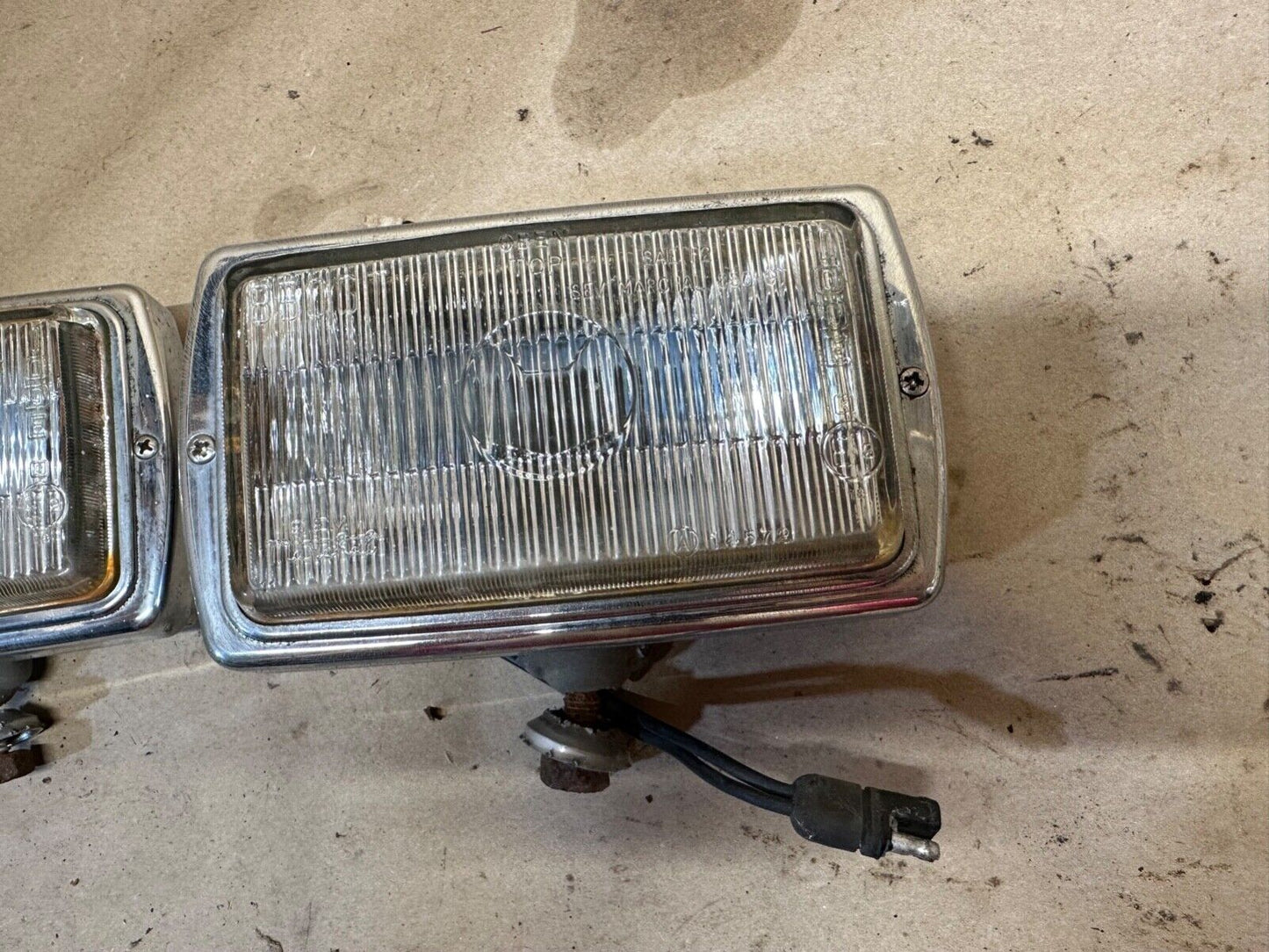 84-91 Jeep Grand Wagoneer FACTORY MARCHAL 850 GT 852 859 Front Fog Lights OEM CJ