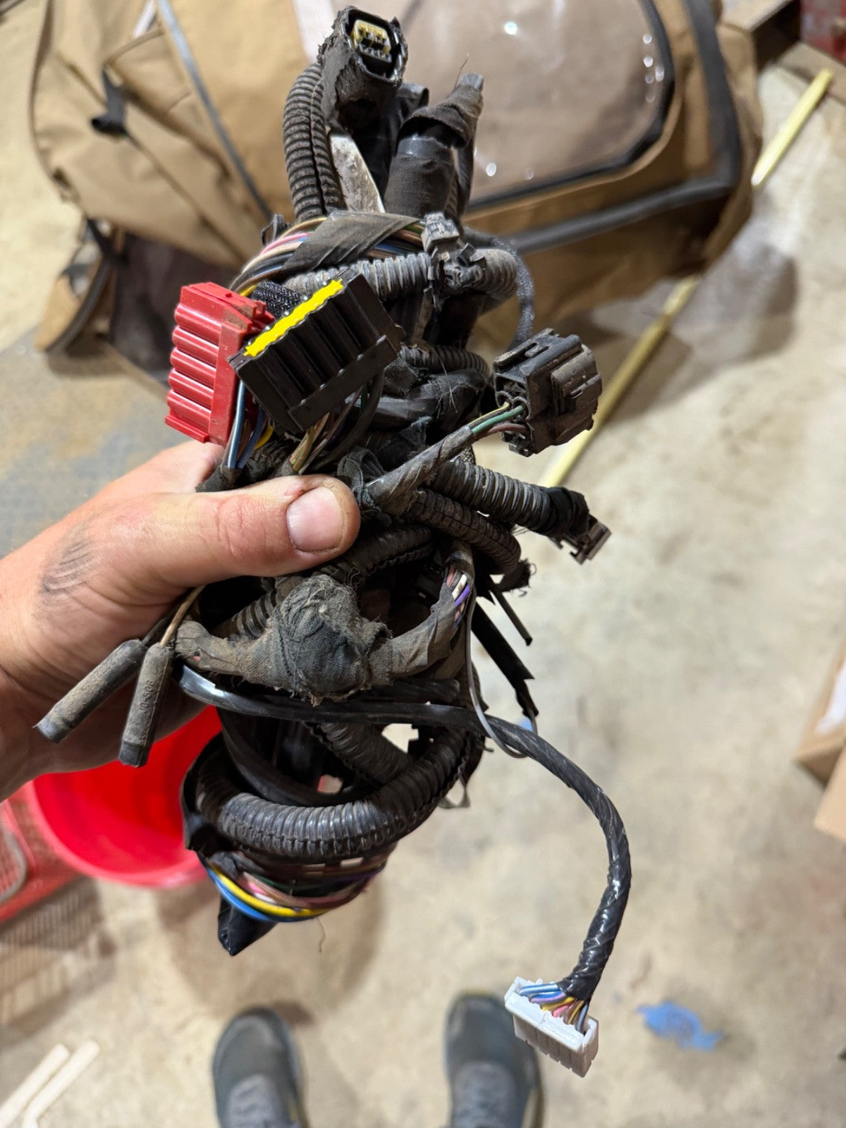98-02 Jeep TJ Tail Light Wiring Harness Wire connector Wrangler 56010164AD