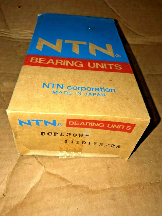 UCPL209-111D1 W3/2A   NTN Mounted Unit (Cast Iron) - Bearing Unit - FACTORY NEW