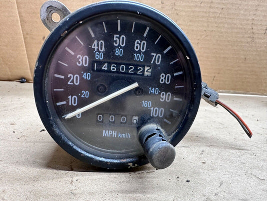 87-91 Jeep YJ Wrangler Factory Speedometer Gauge 112k Odometer Speedo Cluster OE