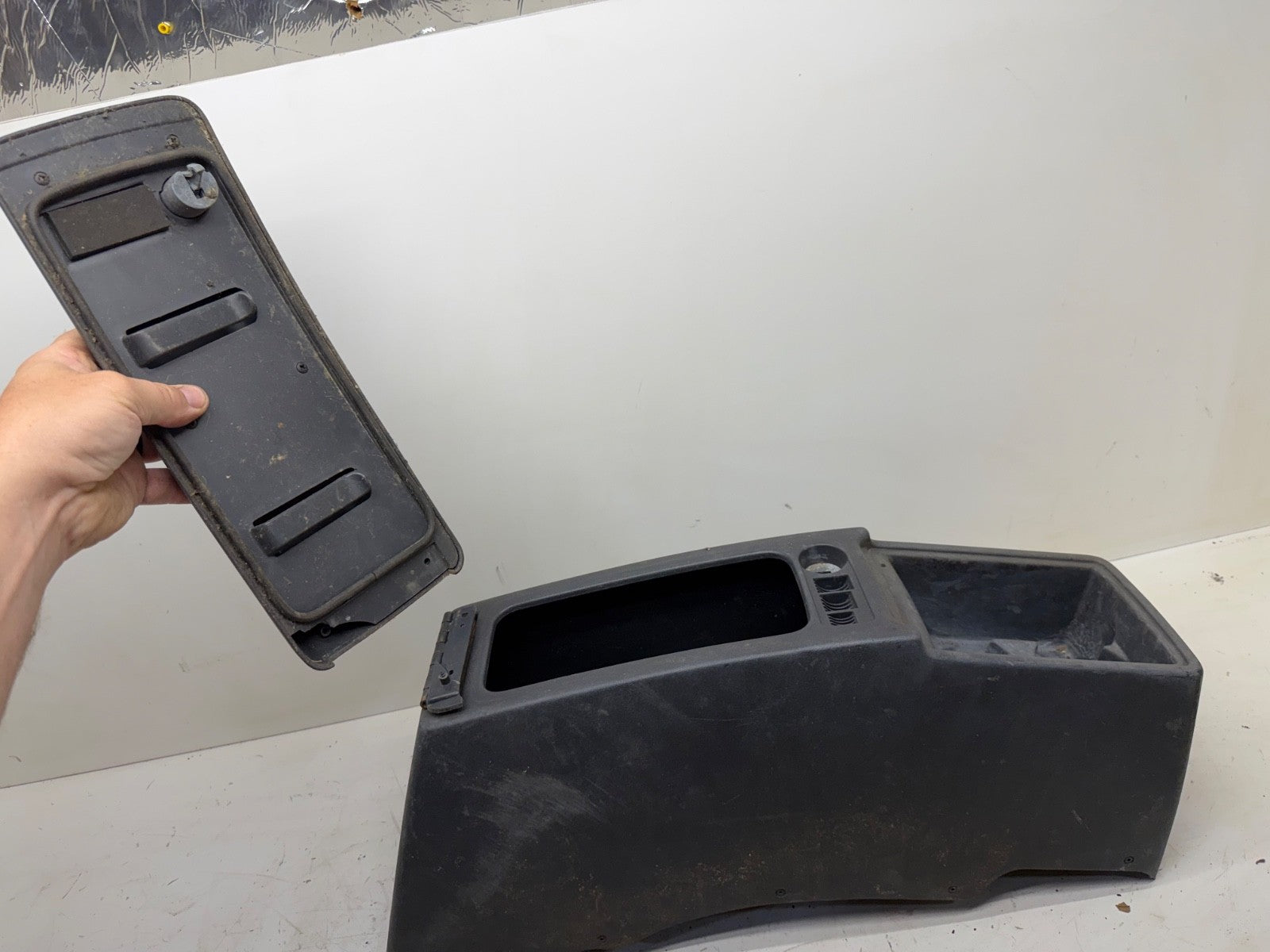 91-95 Jeep Wrangler YJ Interior Center Console Agate Grey Gray OEM Factory