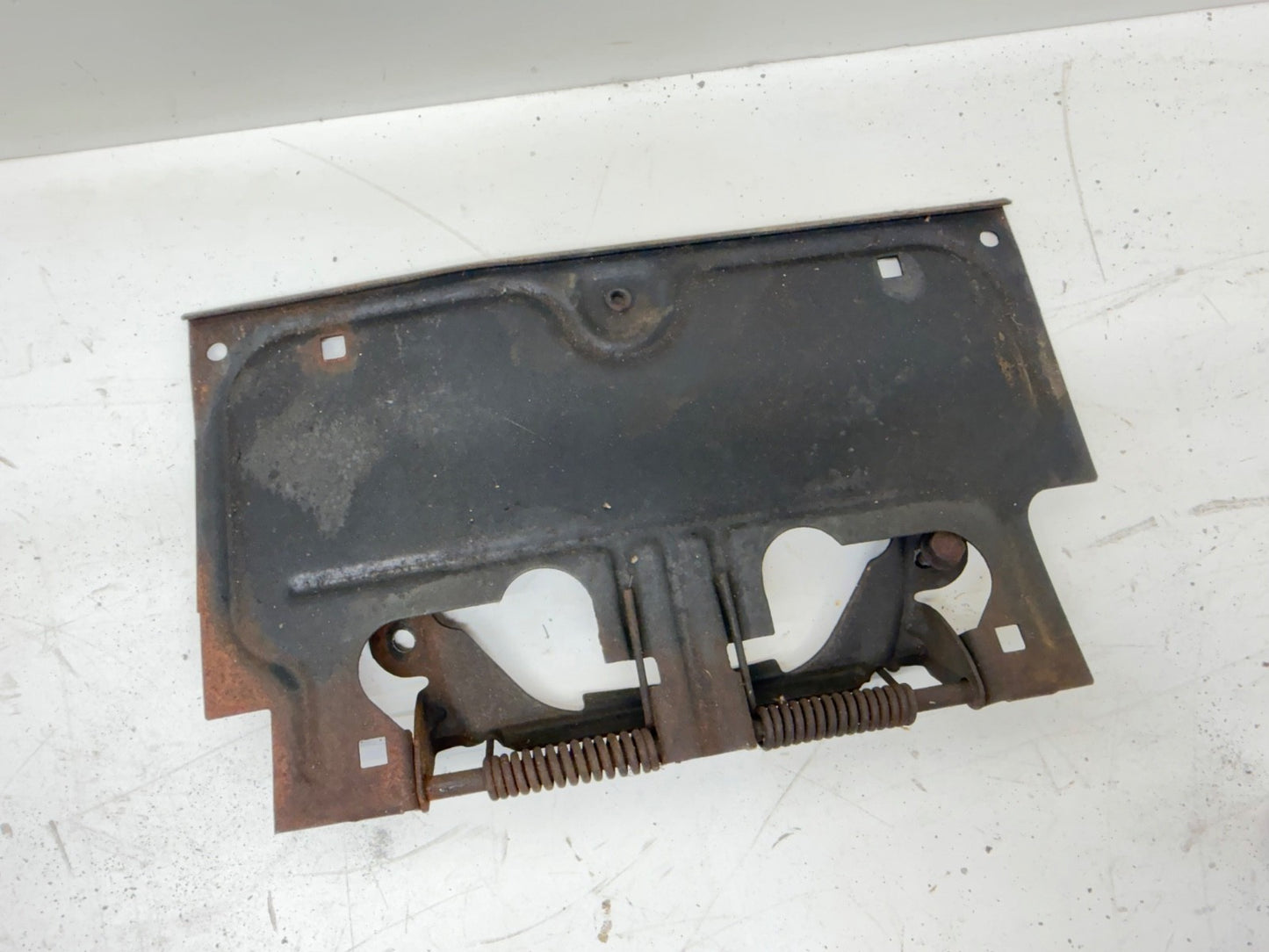 Jeep Wrangler YJ 87-95 Rear License Plate Mount Tag Bracket Factory OEM Gas Flap