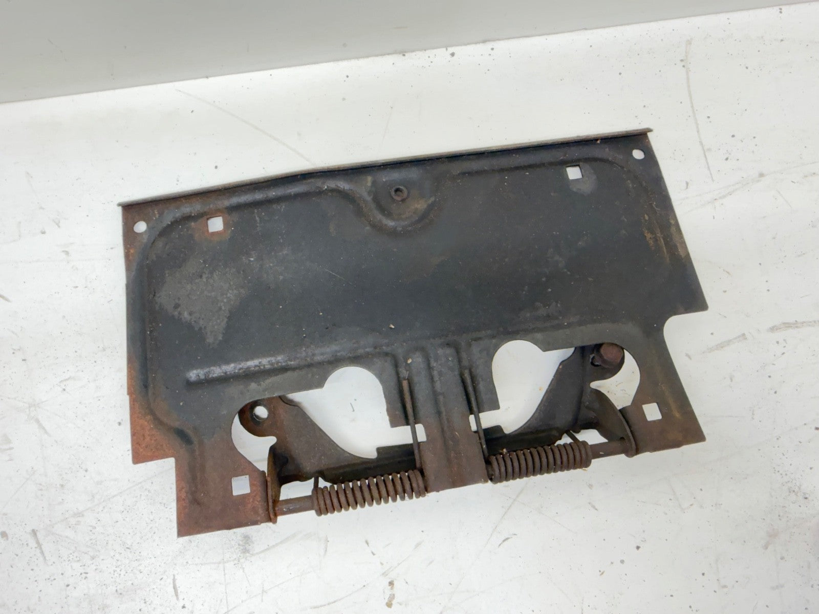 Jeep Wrangler YJ 87-95 Rear License Plate Mount Tag Bracket Factory OEM Gas Flap